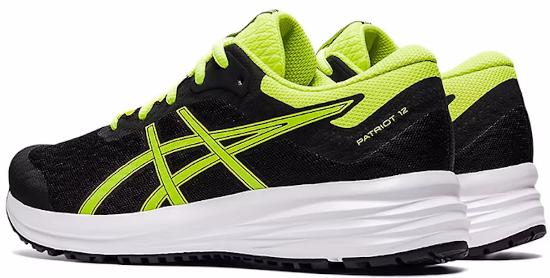 (JR) ASICS Patriot 12 'Hitam Hijau Hazard' 1014A139-011 Shop (JR) ASICS Patriot 12 'Hitam Hijau Hazard' 1014A139-011