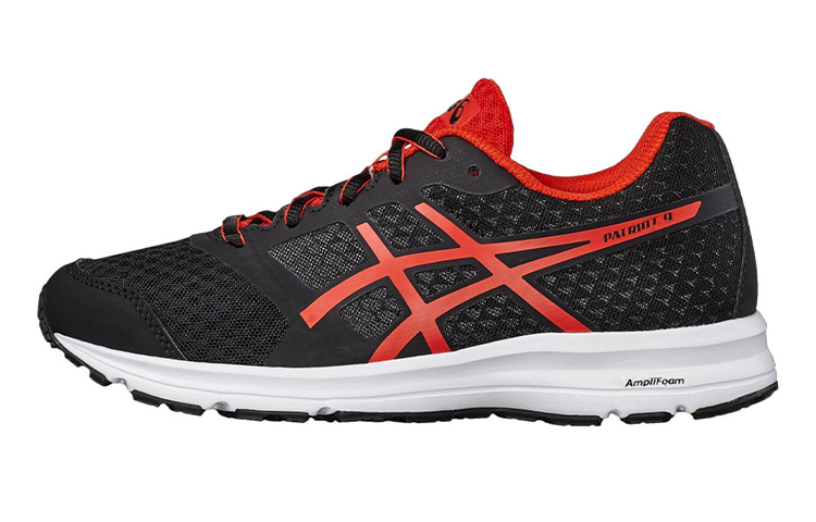 (Youth) ASICS Patriot 9 'Black Red' C806N-9023