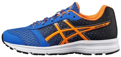 (Youth) ASICS Patriot 9 'Blue Black Orange' C806N-4530 (Youth) ASICS Patriot 9 'Blue Black Orange' C806N-4530