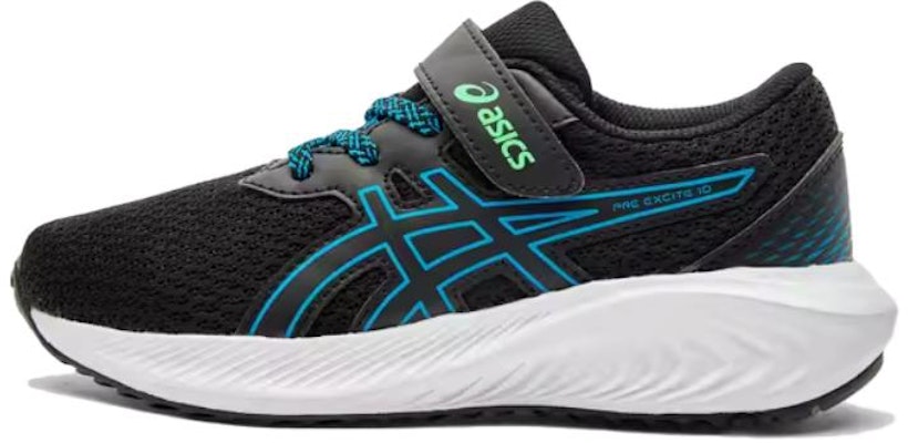 (Youth) ASICS Pre Excite 10 'Black Digital Aqua' 1014A297-005 Buy (Youth) ASICS Pre Excite 10 'Black Digital Aqua' 1014A297-005