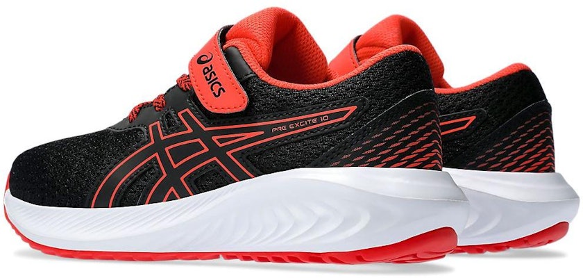 (JR) ASICS Pre Excite 10 'Negro Rojo Verdadero' 1014A297-007 Shop (JR) ASICS Pre Excite 10 'Negro Rojo Verdadero' 1014A297-007