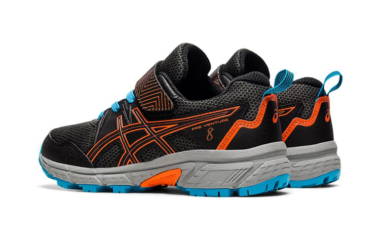 (Youth) ASICS Pre Venture 8 'Black Marigold Orange' 圖 4