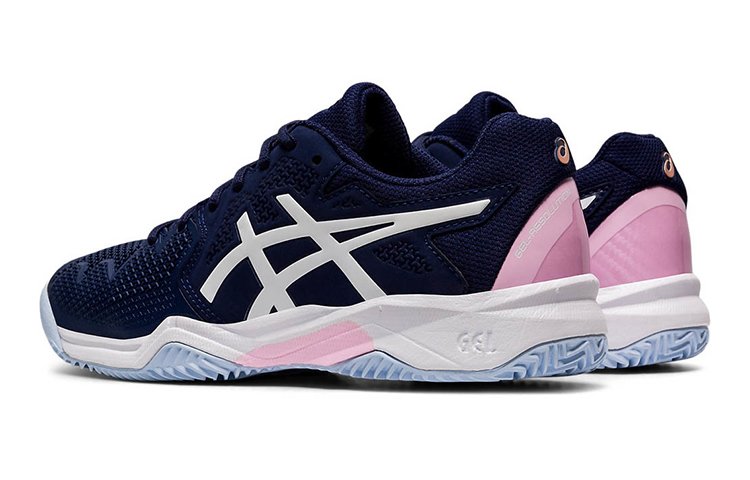 Shop (JR) ASICS Resolution 8 Clay Bleu Foncé ''Beige''. 1044A019-401