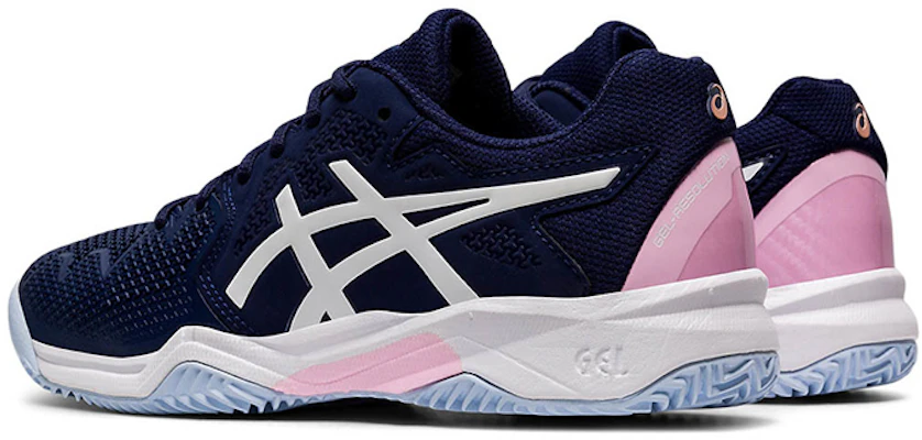 (JR) ASICS Resolution 8 Clay Bleu Foncé ''Beige''. 1044A019-401 Shop (JR) ASICS Resolution 8 Clay Bleu Foncé ''Beige''. 1044A019-401