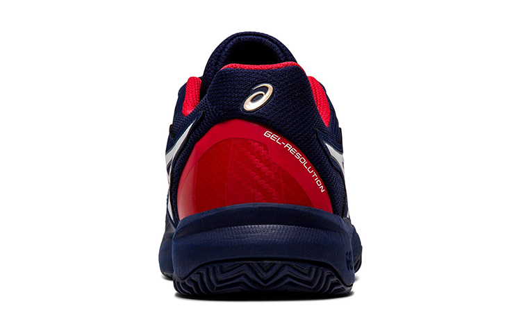 Purchase (JR) ASICS Resolution 8 Clay Sportschoenen Blauw 1044A019-400