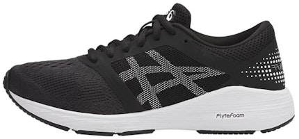 (Youth) ASICS Roadhawk FF Black/ 'White' C743N-9001 (Youth) ASICS Roadhawk FF Black/ 'White' C743N-9001