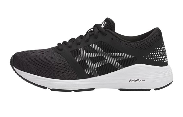 (Youth) ASICS Roadhawk FF Black/ 'White' C743N-9001