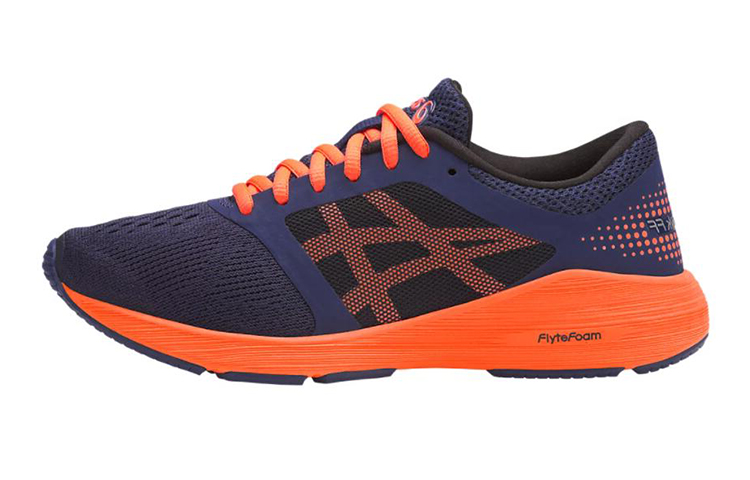 (Youth) ASICS Roadhawk FF Blue/ 'Orange' C743N-4930