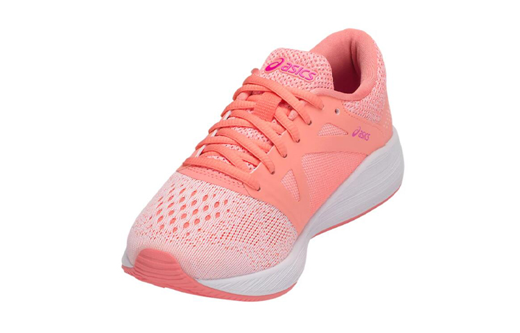 Shop (JR) ASICS Roadhawk FF Pink/Weiß Damen Laufschuhe C743N-0620