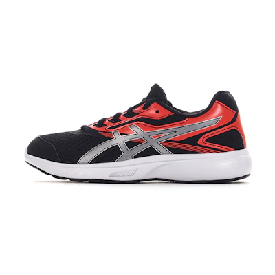 (Youth) ASICS Stormer 'Black Red'