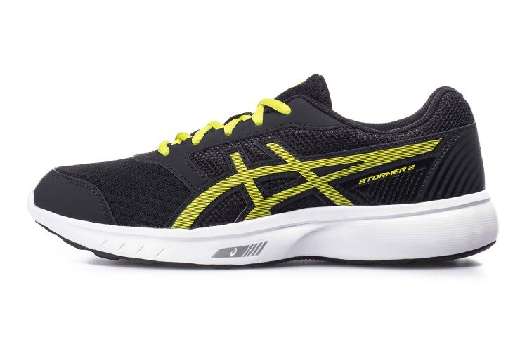 (Youth) ASICS Stormer 'Black Yellow' C811N-9089