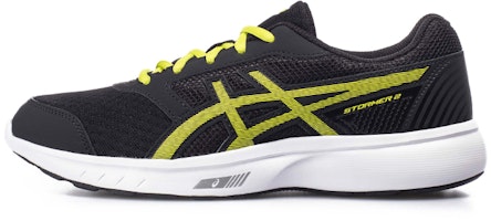(Youth) ASICS Stormer 'Black Yellow' C811N-9089 (Youth) ASICS Stormer 'Black Yellow' C811N-9089