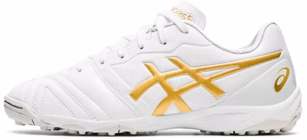 (Youth) ASICS Ultrezza TF Turf /Yellow 'White' 1104A021-101 (Youth) ASICS Ultrezza TF Turf /Yellow 'White' 1104A021-101