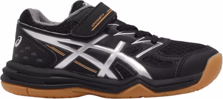 (Youth) ASICS Upcourt 4 'Black Pure Silver' 1074A029-001 (Youth) ASICS Upcourt 4 'Black Pure Silver' 1074A029-001