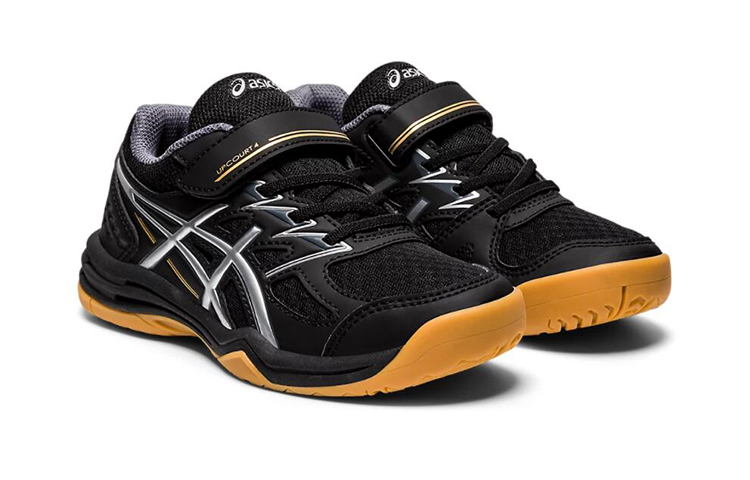 Lookbook (JR) ASICS Upcourt 4 'Hitam Pure Silver' 1074A029-001
