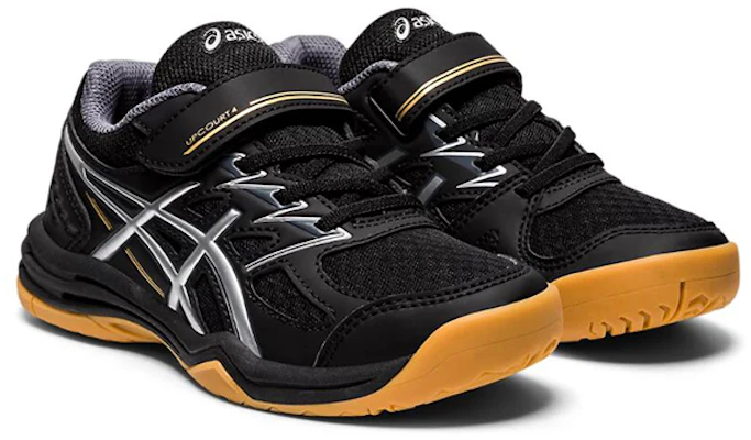 (JR) ASICS Upcourt 4 'Hitam Pure Silver' 1074A029-001 Lookbook (JR) ASICS Upcourt 4 'Hitam Pure Silver' 1074A029-001