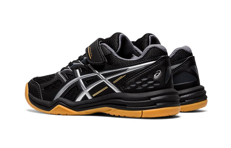 Shop (JR) ASICS Upcourt 4 'Hitam Pure Silver' 1074A029-001