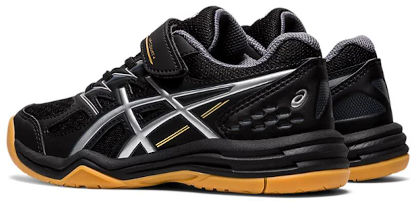 (JR) ASICS Upcourt 4 'Hitam Pure Silver' 1074A029-001 Shop (JR) ASICS Upcourt 4 'Hitam Pure Silver' 1074A029-001