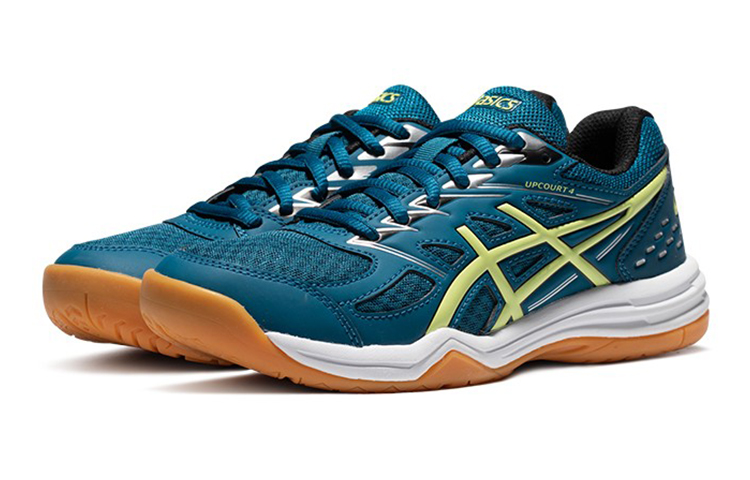Order (JR) ASICS Upcourt 4 ''Grün Gelb'' Volleyballschuhe 1074A027-404