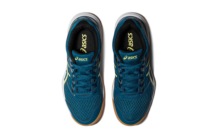 Lookbook (JR) ASICS Upcourt 4 ''Grün Gelb'' Volleyballschuhe 1074A027-404