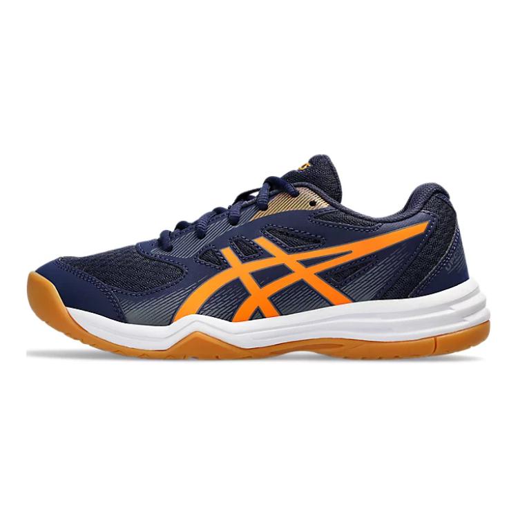 (Youth) ASICS Upcourt 5 'Peacoat Shocking Orange' 1074A039-404