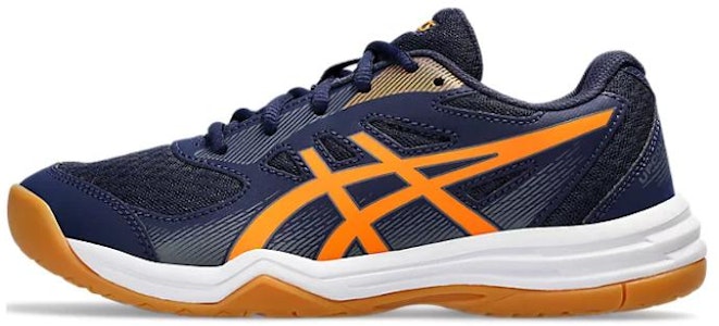 (JR) ASICS Upcourt 5 ''Peacoat Shocking Orange'' Lelaki Wanita Sukan Badminton. 1074A039-404 Buy (JR) ASICS Upcourt 5 ''Peacoat Shocking Orange'' Lelaki Wanita Sukan Badminton. 1074A039-404
