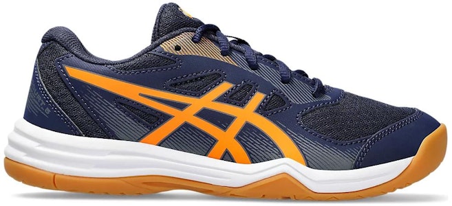 (JR) ASICS Upcourt 5 ''Peacoat Shocking Orange'' Lelaki Wanita Sukan Badminton. 1074A039-404 Order (JR) ASICS Upcourt 5 ''Peacoat Shocking Orange'' Lelaki Wanita Sukan Badminton. 1074A039-404