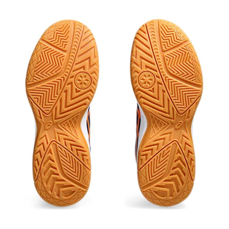 Shop (JR) ASICS Upcourt 5 ''海軍藍橘色''運動鞋 1074A039-404