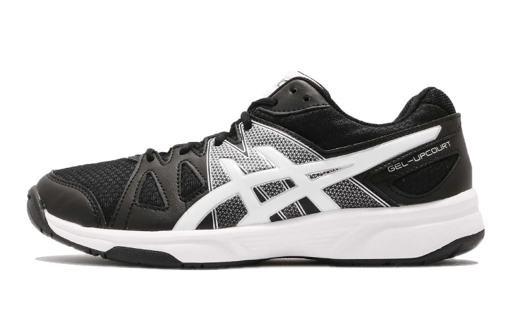 (Youth) ASICS Upcourt 'Black White' C413N-9001