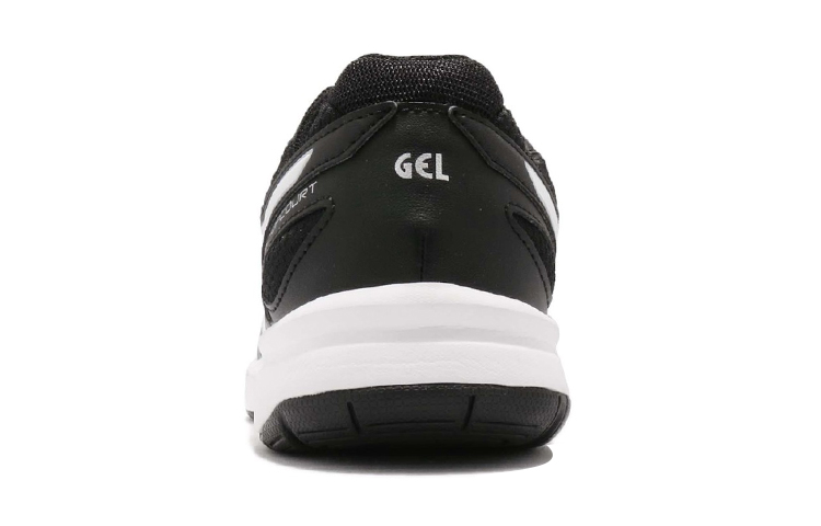 Shop 大童 Asics Upcourt 舒適耐磨排球鞋 黑白