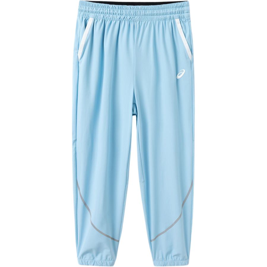 (Youth) ASICS Youth Blue Performance Cooling Soft Casual Pants. 332241083079-38
