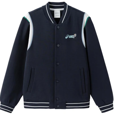 (Youth) ASICS Youth Classic Colorblock Baseball Jacket Navy Blue 333241053039-50 Buy (Youth) ASICS Youth Classic Colorblock Baseball Jacket Navy Blue 333241053039-50