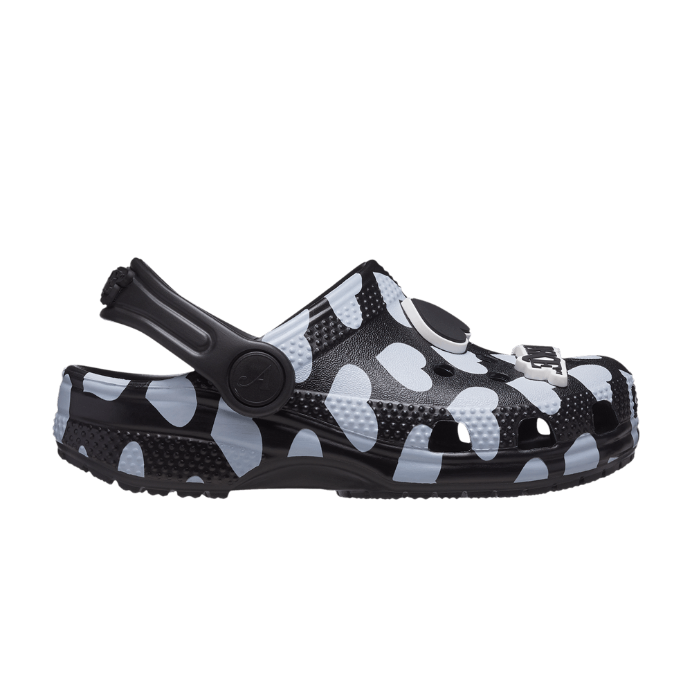 (Youth) Awake NY Crocs Classic Clog 'Home Is Where The Heart Is - Black'