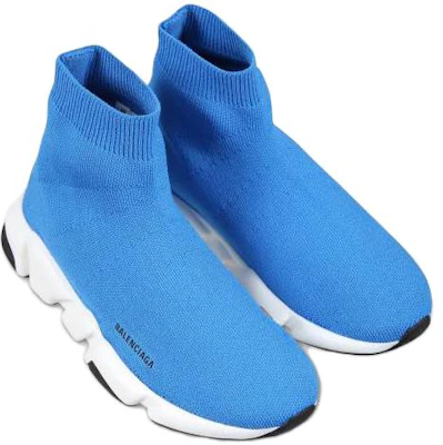 (Youth) Balenciaga Speed Sneaker 'Blue' 597425-W2DB2-4291 Lookbook (Youth) Balenciaga Speed Sneaker 'Blue' 597425-W2DB2-4291
