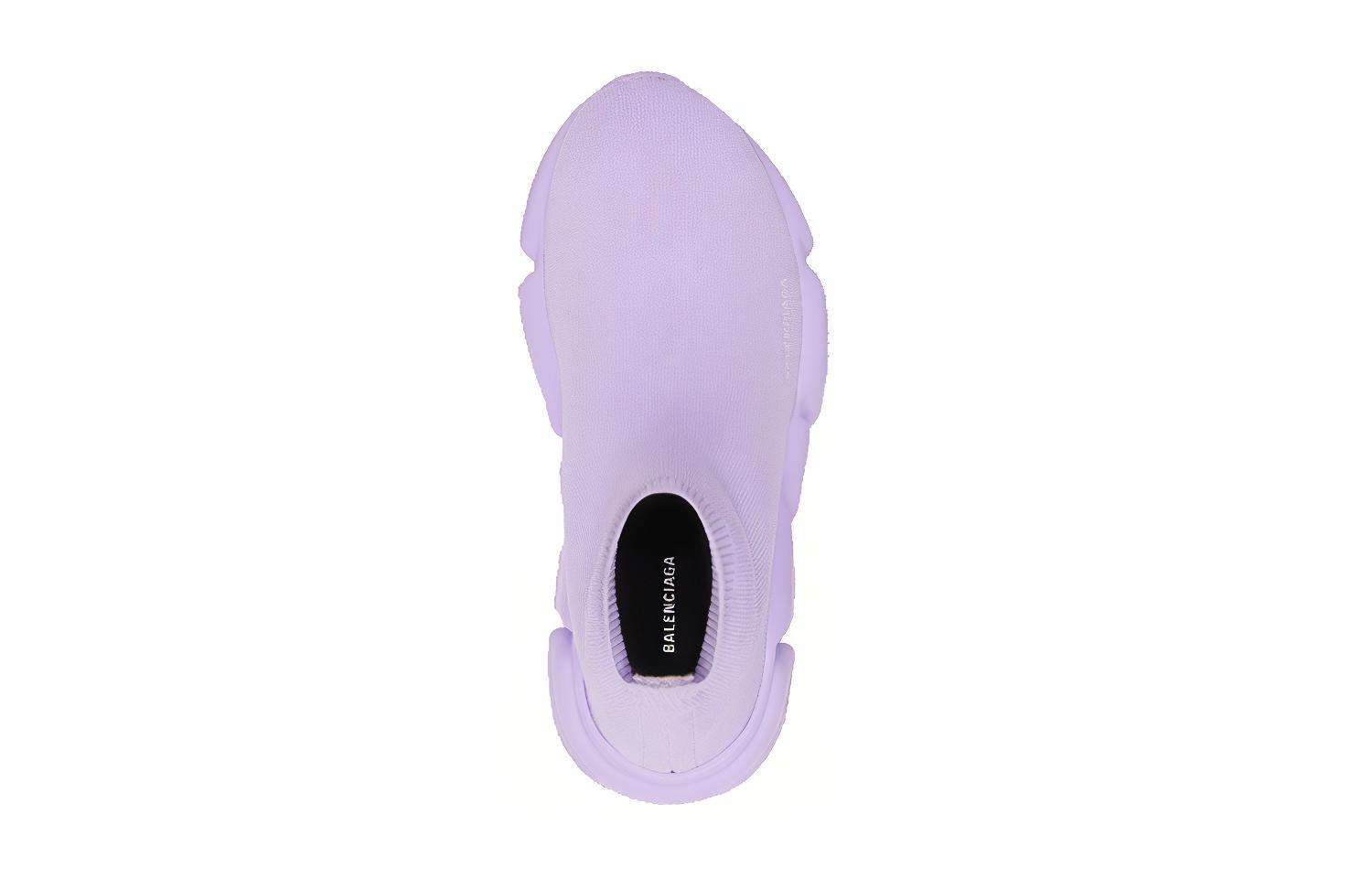 Shop (JR) Balenciaga Speed Sneaker 'Ungu Muda' 597425-W2DB1-5817
