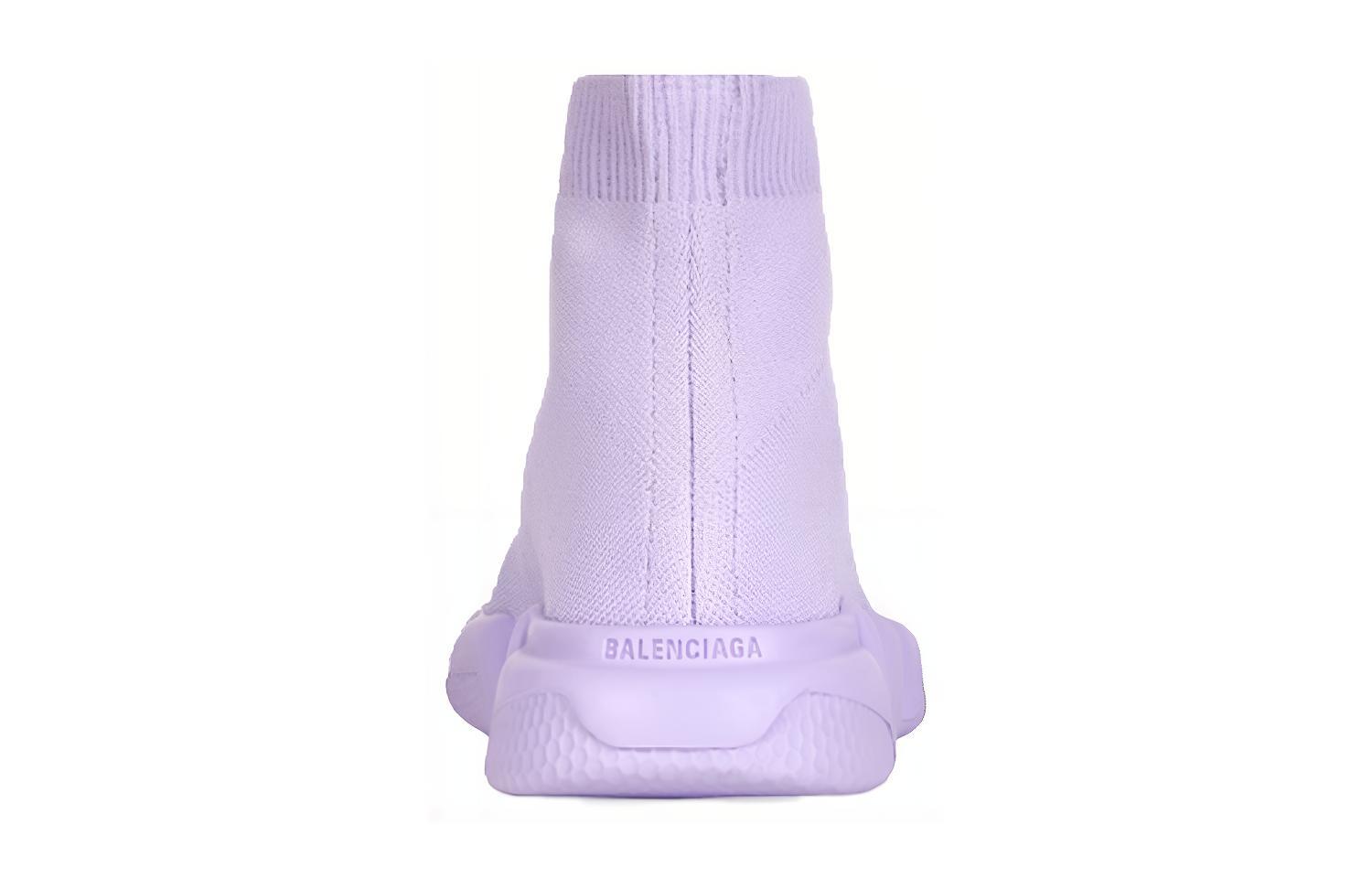 Purchase (JR) Balenciaga Speed Sneaker 'Ungu Muda' 597425-W2DB1-5817
