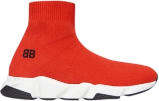 (Youth) Balenciaga Speed Trainer 'Red' 527245-W05G0-6501 (Youth) Balenciaga Speed Trainer 'Red' 527245-W05G0-6501
