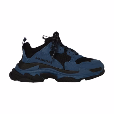 (Youth) Balenciaga Triple S Sneaker 'Dark Navy'