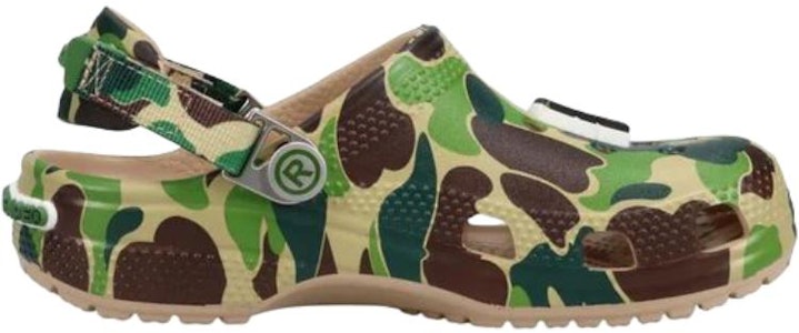 (JR) BAPE x Crocs Classic Clog 'ABC Camo - Hijau' 210285-212 Order (JR) BAPE x Crocs Classic Clog 'ABC Camo - Hijau' 210285-212