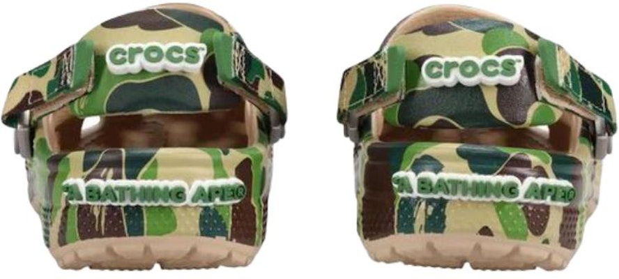 (JR) BAPE x Crocs Classic Clog 'ABC Camo - Verde' 210285-212 Purchase (JR) BAPE x Crocs Classic Clog 'ABC Camo - Verde' 210285-212