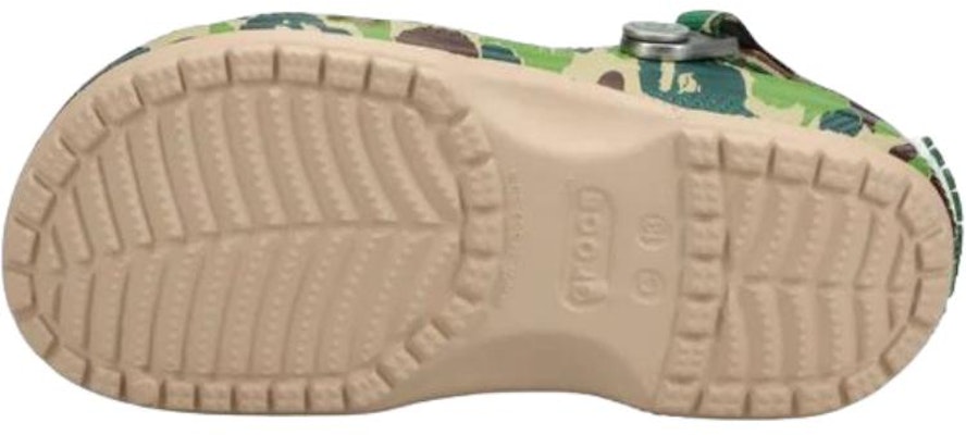 (JR) BAPE x Crocs Classic Clog 'ABC Camo - Verde' 210285-212 Details for (JR) BAPE x Crocs Classic Clog 'ABC Camo - Verde' 210285-212
