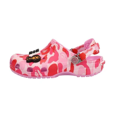 (Youth) BAPE Crocs Classic Clog 'ABC Camo - Pink'