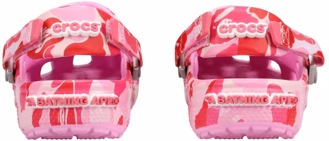 Purchase (Youth) BAPE x Crocs Classic Clog 'ABC Camo - Pink' 210285-6I2
