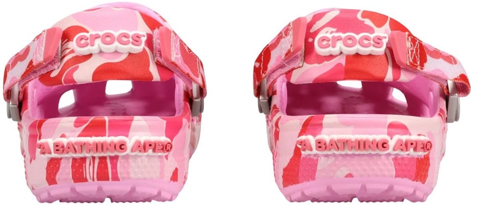 (Youth) BAPE x Crocs Classic Clog 'ABC Camo - Pink' 210285-6I2 Purchase (Youth) BAPE x Crocs Classic Clog 'ABC Camo - Pink' 210285-6I2