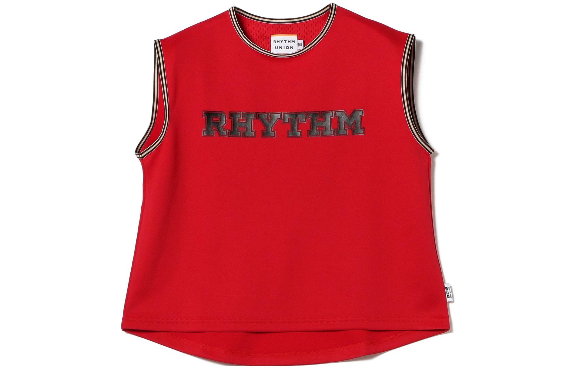 (Youth) Beams Kids Straight-Cut Sleeveless Letter T-Shirt for Teens 55-04-0155-286