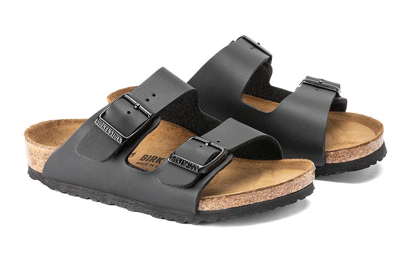 Lookbook (Youth) Birkenstock Arizona Birko-Flor Sandals 'Black' 1005127