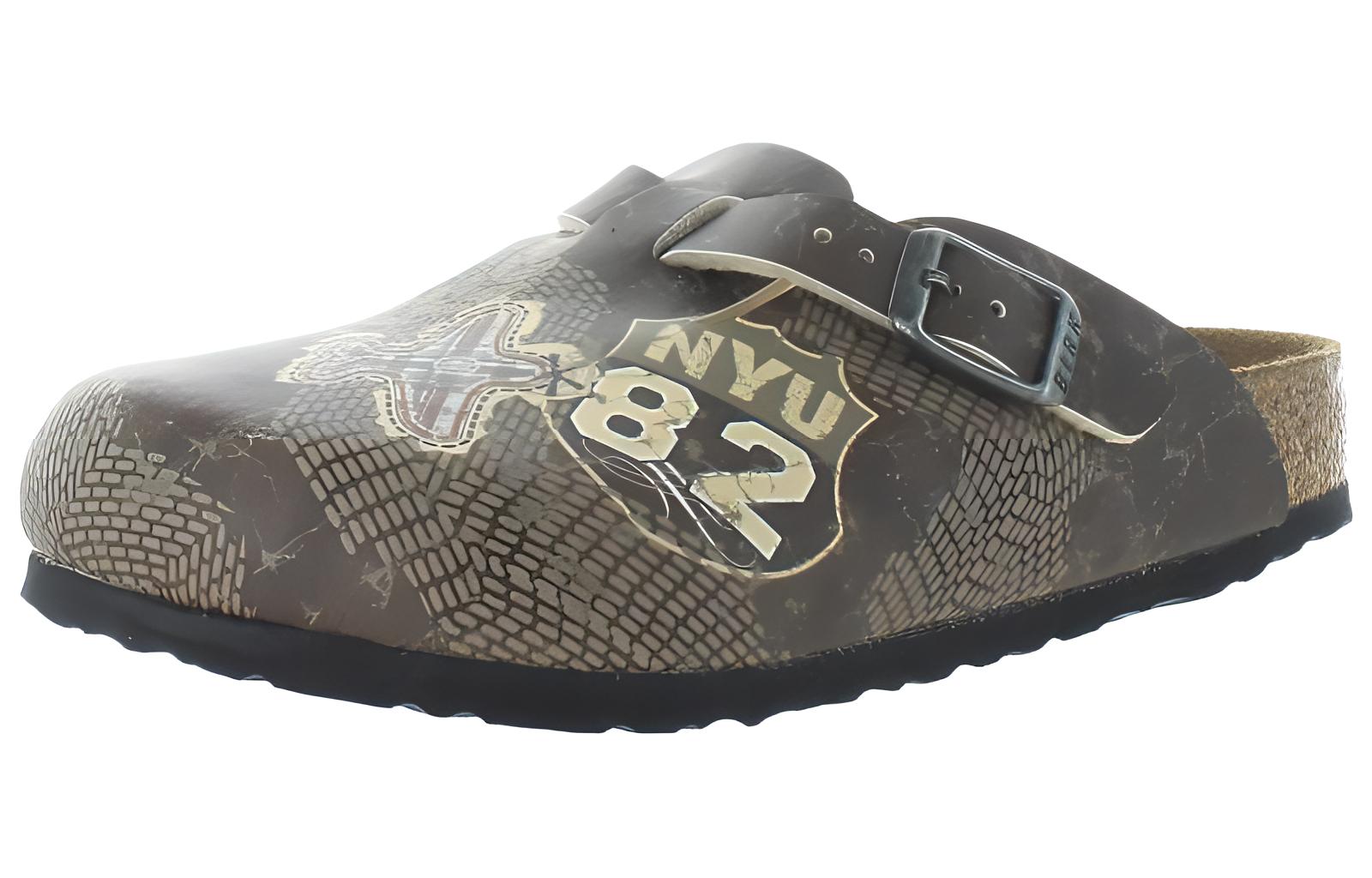 (Youth) Birkenstock Boston Birko-Flor 'NYU 82' 861093
