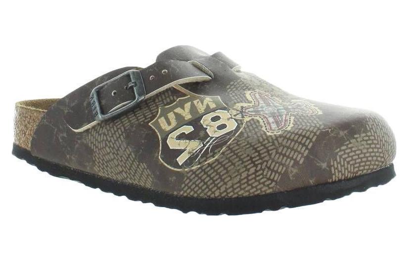 Order (W) Birkenstock Boston '舒适多功能绿色'砂绿配色拖鞋 861093