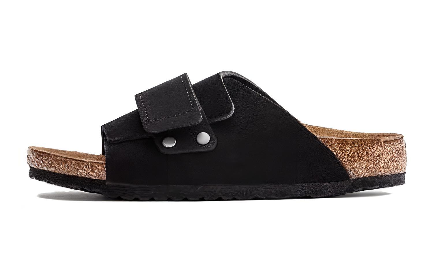 (Youth) Birkenstock Kyoto Suede Black 1021731