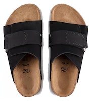 (JR) 勃肯京都绒面革黑色拖鞋 1021731 Shop (JR) 勃肯京都绒面革黑色拖鞋 1021731